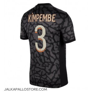 Paris Saint-Germain Presnel Kimpembe #3 Kolmaspaita 2023-24 Lyhythihainen